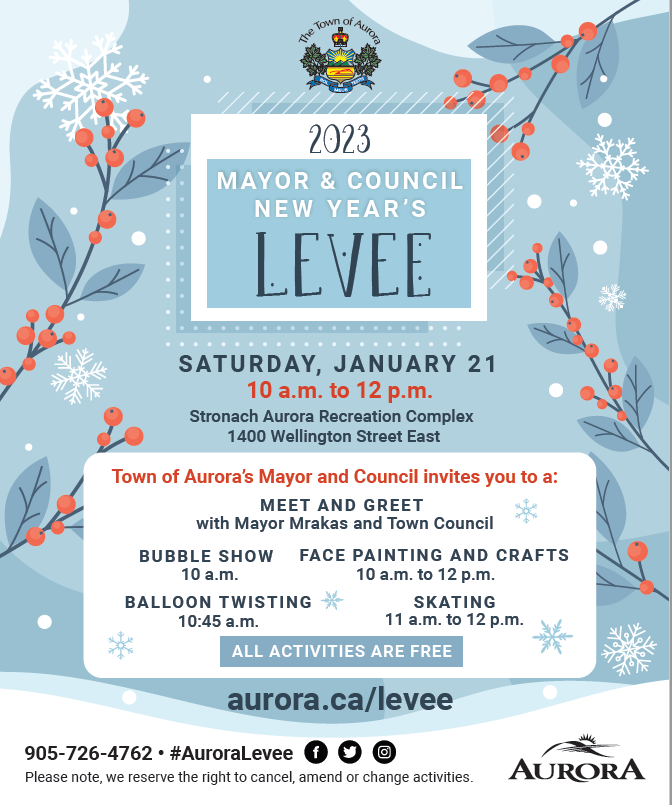 Mayor & Council New Year’s Levee