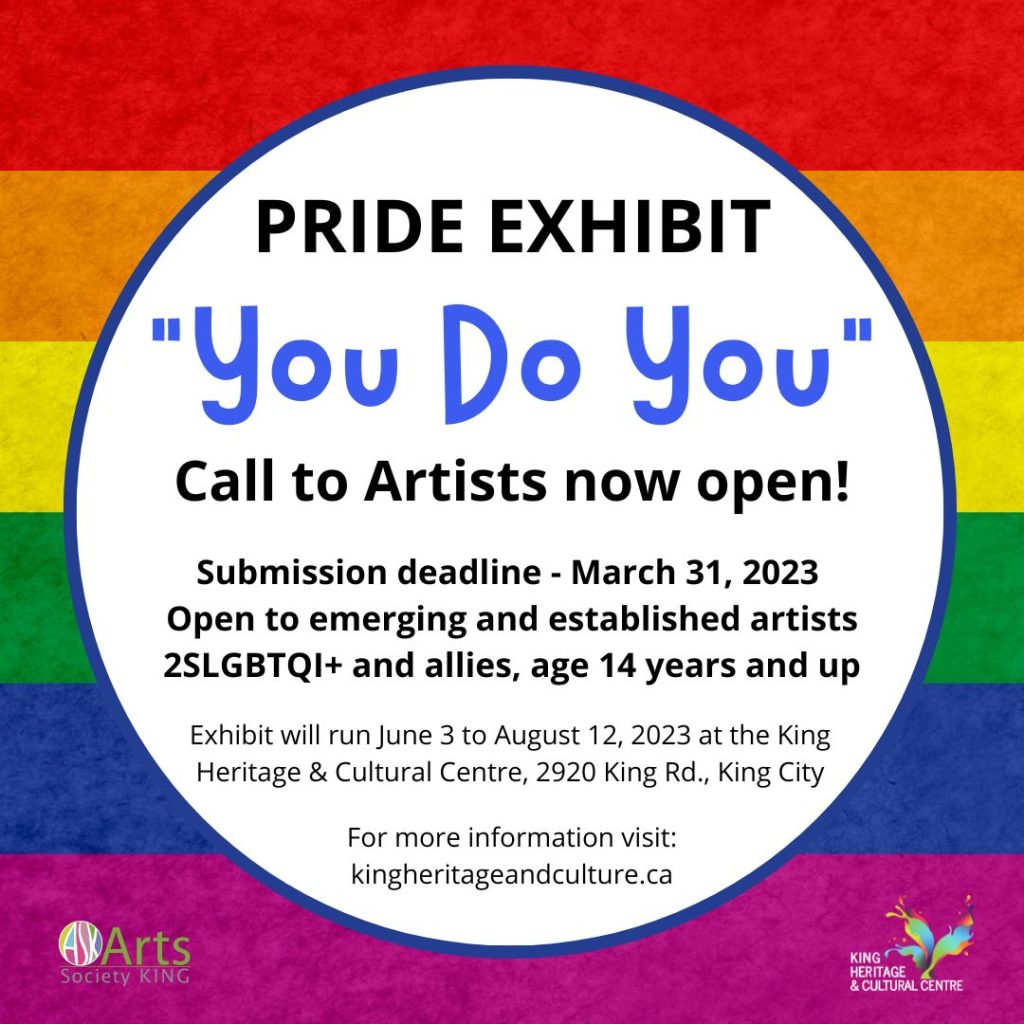 Pride Art Show 2023 – call to artists (instagram)
