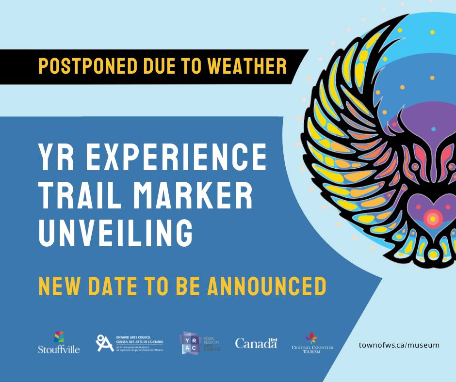 POSTPONED – YR Experience Trail Marker Unveiling